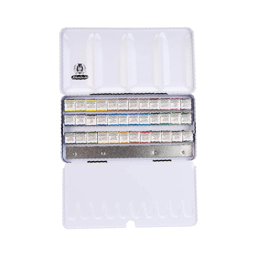 Schmincke HORADAM Watercolor 36 Half Pan in Metal Box 74436