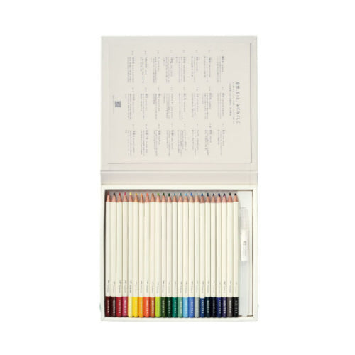 Tombow Color Dictionary "Irojiten" 24 Watercolor Pencils Set