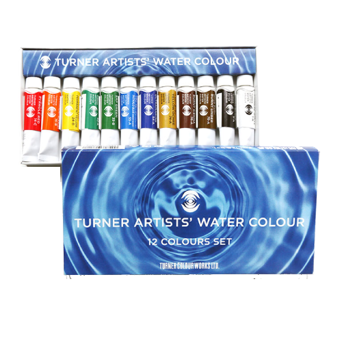 Turner Artists' Watercolour 5ml x 12 Colors Set