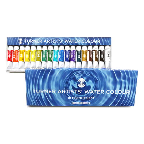 Turner Artists' Watercolour 5ml x 18 Colours Set