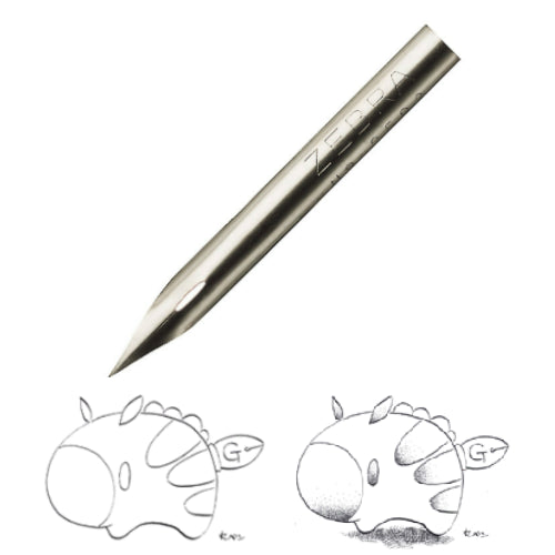 Zebra Mapping Pen Chrome Nib for Comic & Manga - Pack of 10