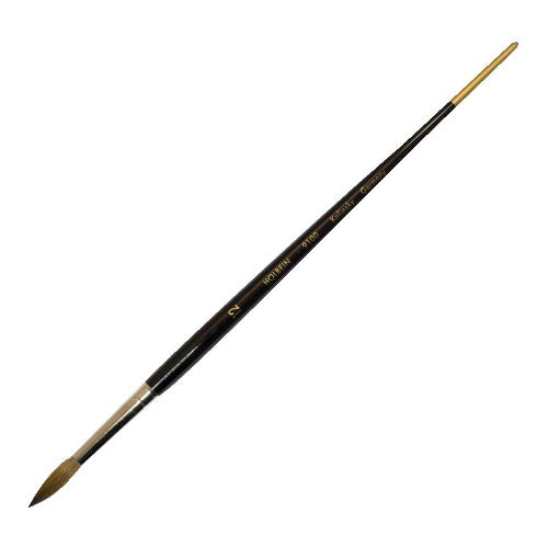 Holbein Round Oil Painting Brush , Kolinsky Series 9100