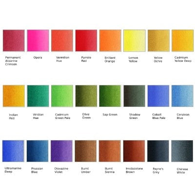 holbein pan color pn697 color chart