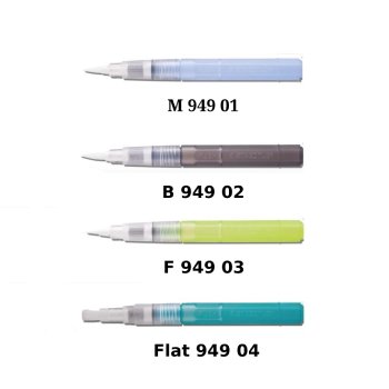 Staedtler Water Brush 4 Variation for Karat and Ergosoft Watercolor Pencil