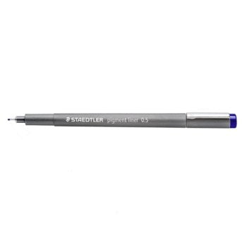 Staedtler Drawing Pen " Pigment Liner Color " 0.5 mm , 12 Colors Select - Pack of 10 Pens