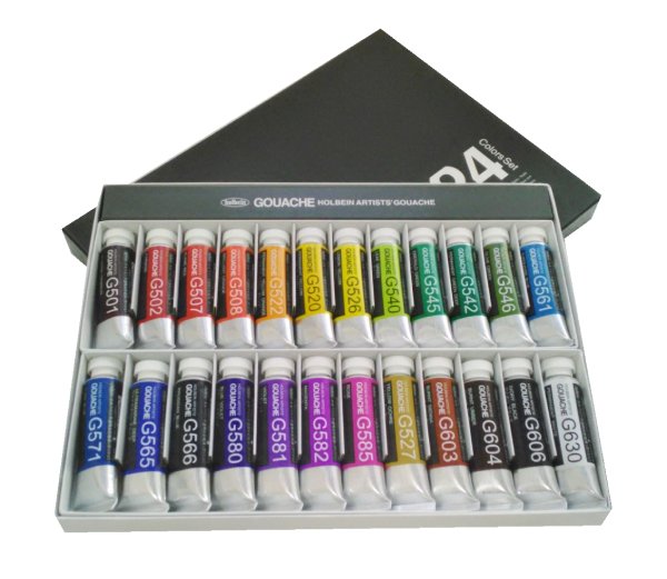 Holbein Opaque Watercolor Gouache Set