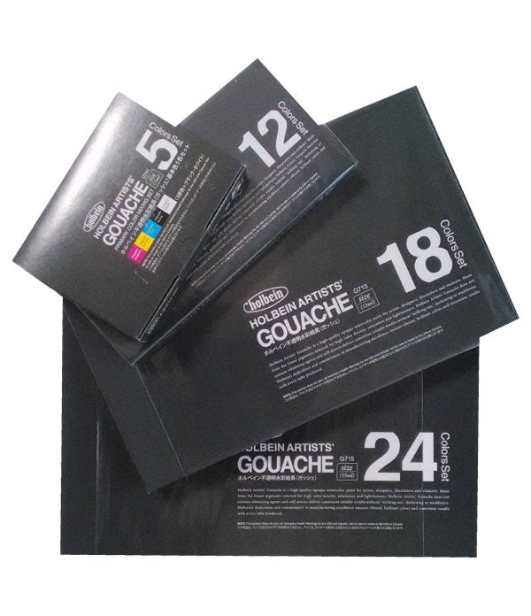 Holbein Designer Gouache 15ml Set of 84 Assorted Colors