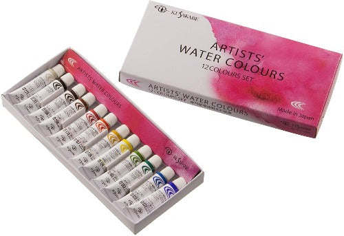 Kusakabe Artists' Water color Neo 5ml Tube X 12 Colour Set