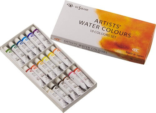 Kusakabe Artists' Water color Neo 5ml Tube X 18 Colour Set