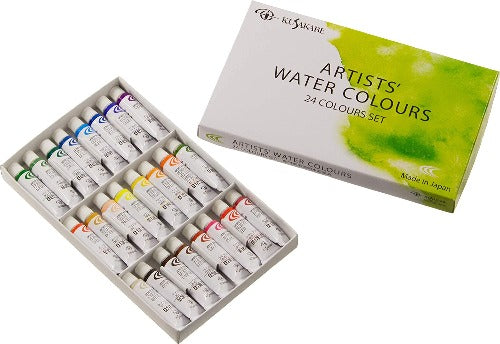 Kusakabe Artists' Water color Neo 5ml Tube X 24 Colour Set