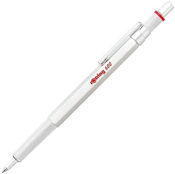 Rotring 600 Ballpoint Pen - Pearl White Limited Edition