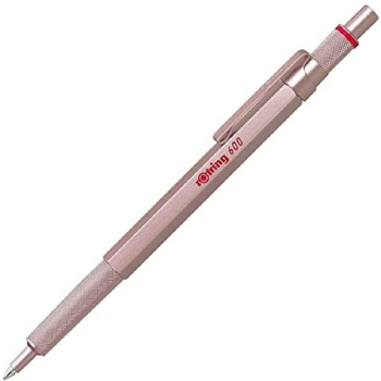 Rotring 600 Series Ballpoint Pen - Gold & Rose Gold Body