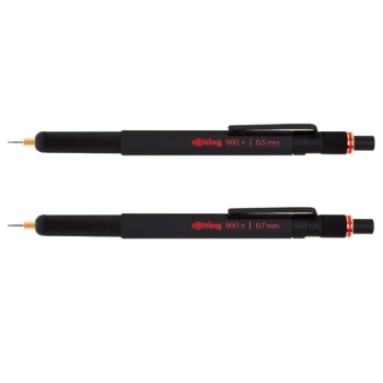 Rotring 800+ Series Mechanical Pencil with Stylus - Black Body