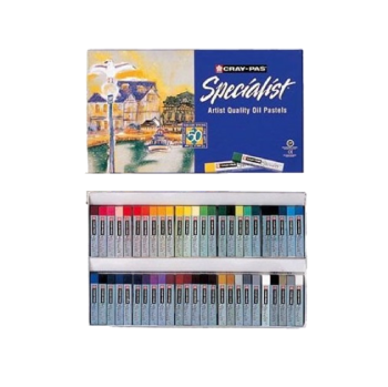 Sakura Cray-Pas Specialist Artist Quality Oil Pastels 50 Colors Set