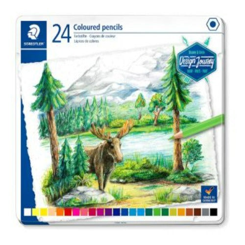 Staedtler Design Journey Coloured Pencil 24 Colors Set