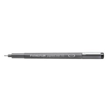 Staedtler Pigment Liner Pen - Pack of 10 Select  12 Size