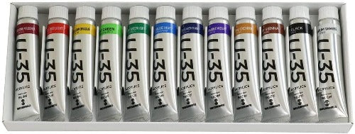 Turner Acrylics Paint U-35 11ml x 12 colors set