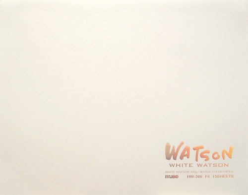 Muse White Watson Watercolor Paper Pad - 300gsm 15 Sheet