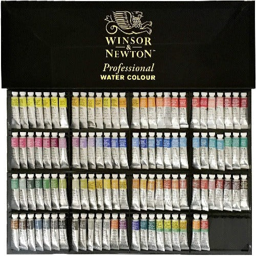 Winsor & Newton Professional Watercolor 5ml Tube x 108 Colors Set